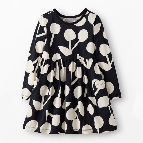 Hanna Andersson Long Sleeve Playground Dress with Pockets