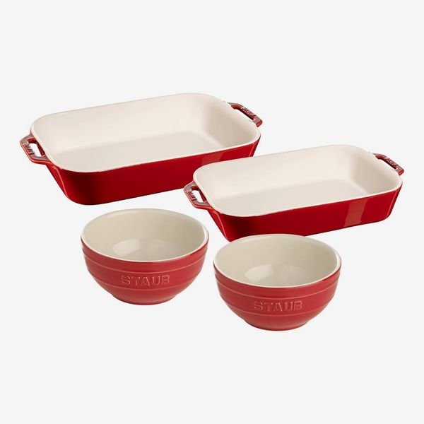 Staub 4-Piece Ceramic Bakeware Set