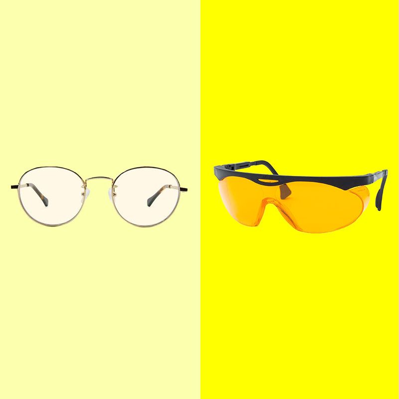 The best blue light blocking glasses are yellow