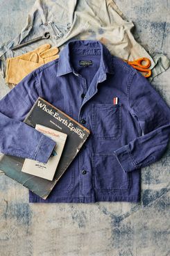 Imogene + Willie Jack Jacket French Blue Utility Coat