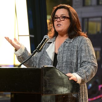 Rosie O'Donnell speaks at The American Fertility Association's Illuminations NYC 2012 on December 3, 2012 in New York City.