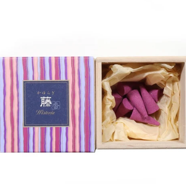 Nippon Kodo Kayuragi Wisteria Incense Cones