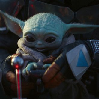 Baby Yoda in The Mandalorian.