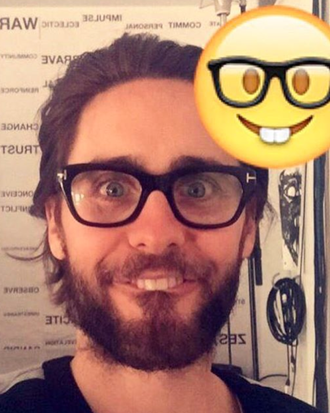 Nerdy. Jared Leto/Instagram