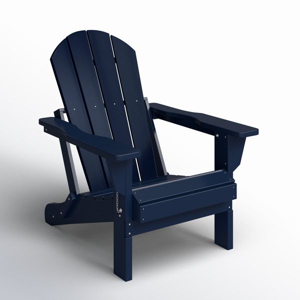 Beachcrest Home Shawnna Weather-Resistant Foldable Outdoor Adirondack Chair
