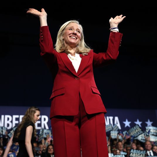 Virginia's Democratic Gubernatorial Candidate Abigail Spanberger Holds Election Night Party In Richmond