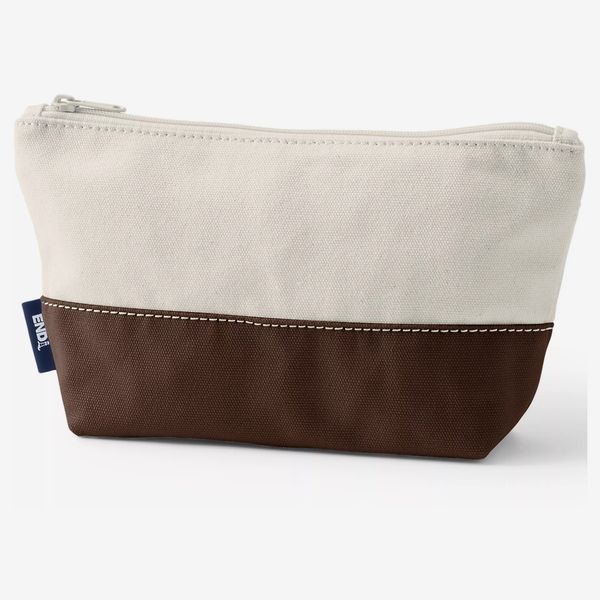 Lands' End Zipper Canvas Pouch