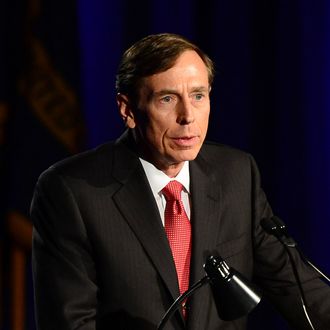 Former CIA director David Petraeus addresses a University of Southern California event honoring the military on March 26, 2013 in Los Angeles, California. In the first public appearance since stepping down last November as head of the CIA after admitting to an affair, Petraeus said he regretted and apologized for the circumstances that led to his resignation. 