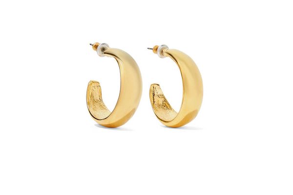 KENNETH JAY LANE Gold-plated earrings