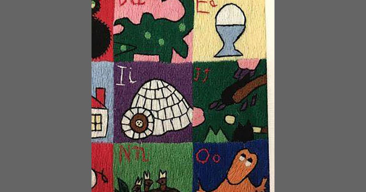 What Does the Letter J Stand for on Children's Rug?