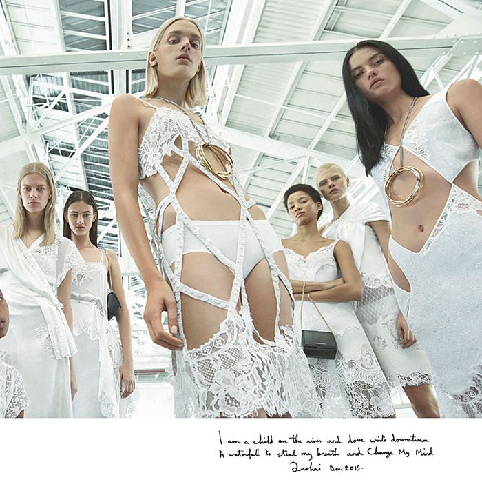 Givenchy's spring campaign with a poem by Anohni.