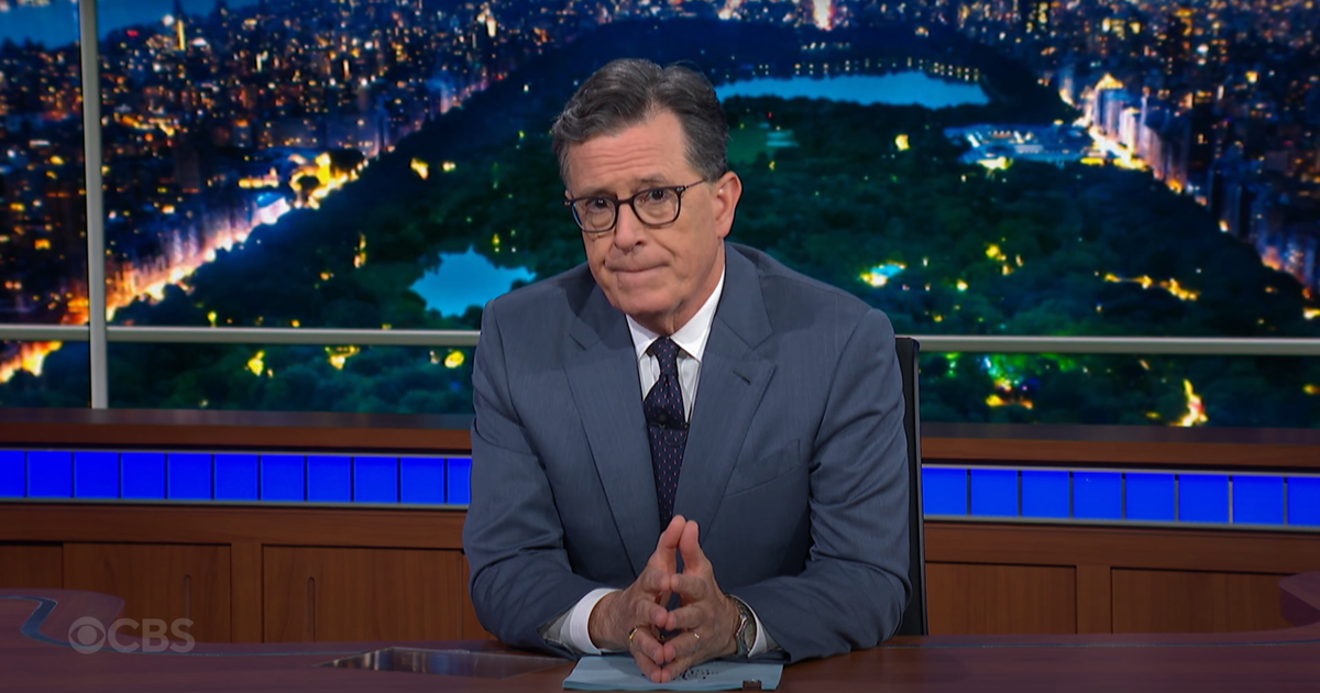 Stephen Colbert Says Political Violence Only Leads to More Political Violence