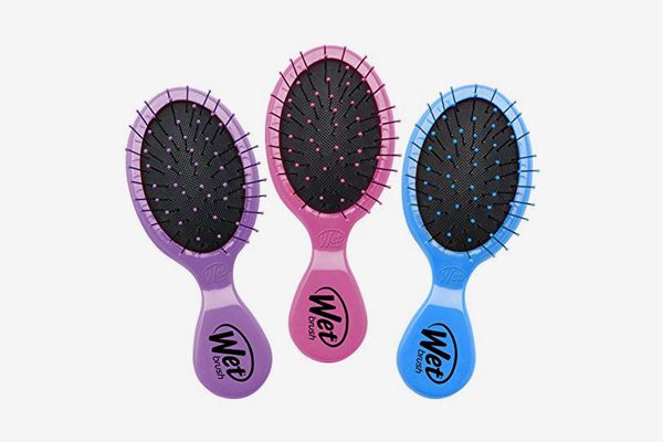 Wet Brush 3-Pack Squirt Detangler Hair Brushes, Mini Travel Detangler