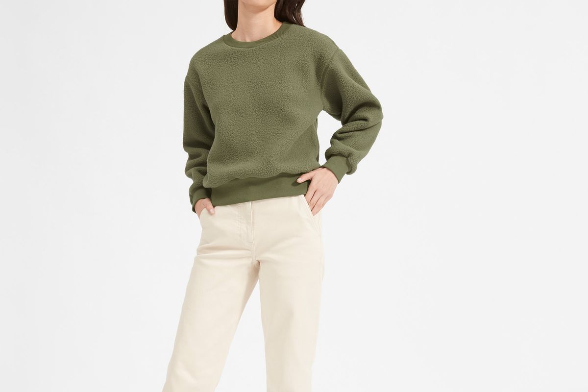 thin fleece pullover