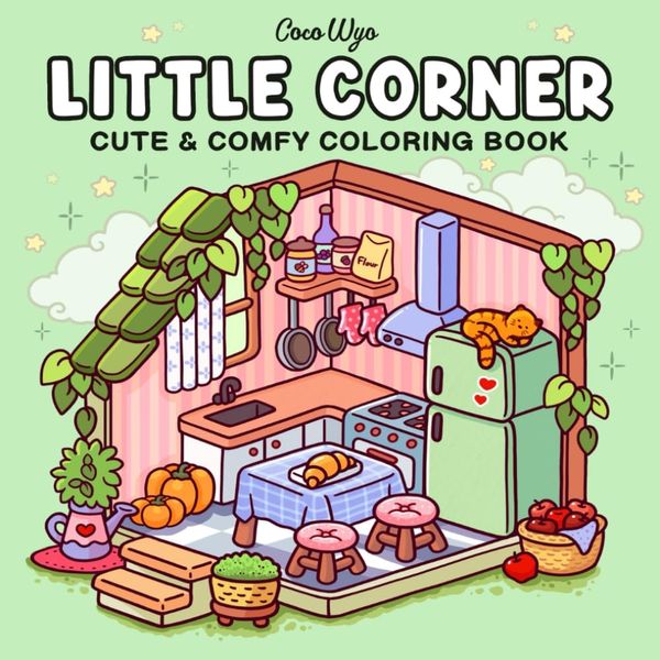 Little Corner: Coloring Book for Adults and Teens