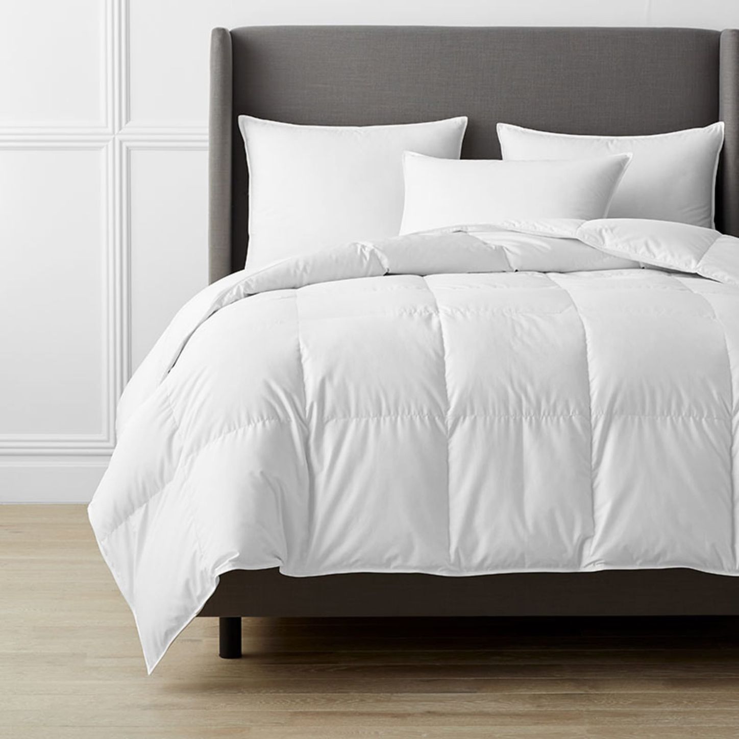 Utopia Bedding King/California King Size Comforter Set with 2 Pillow Shams  - Bedding Comforter Sets - Down Alternative Grey Comforter - Soft and