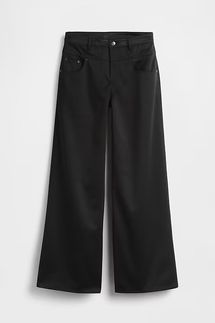 GapStudio Low Rise Satin Baggy Pants