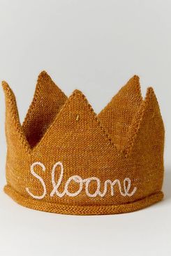 Oeuf Personalized Gold Crown