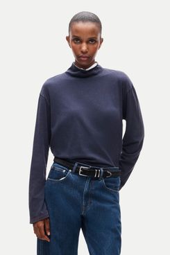 Eckhaus Latta x J.Crew Reversible Jersey Turtleneck