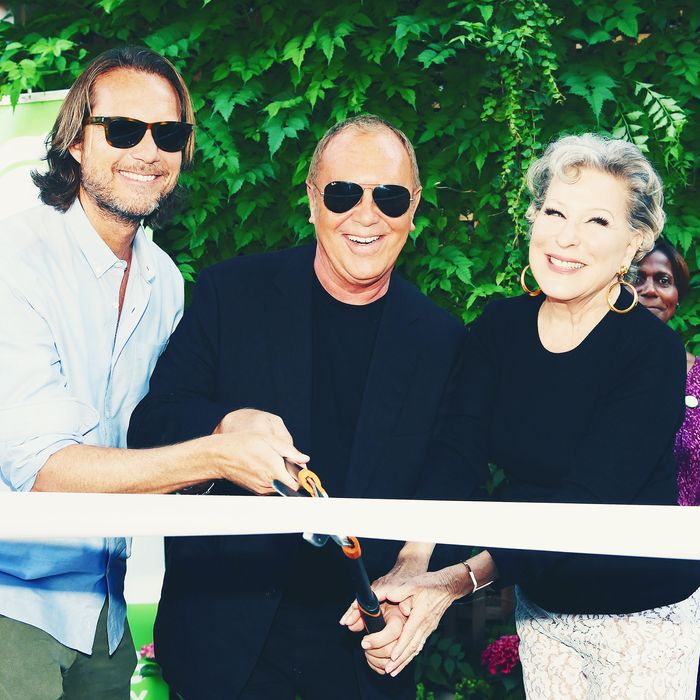 Michael Kors and Bette Midler Help Restore a Brooklyn Park