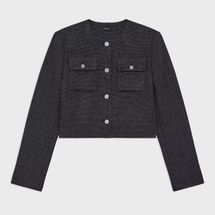 Theory Tweed Cardigan Jacket