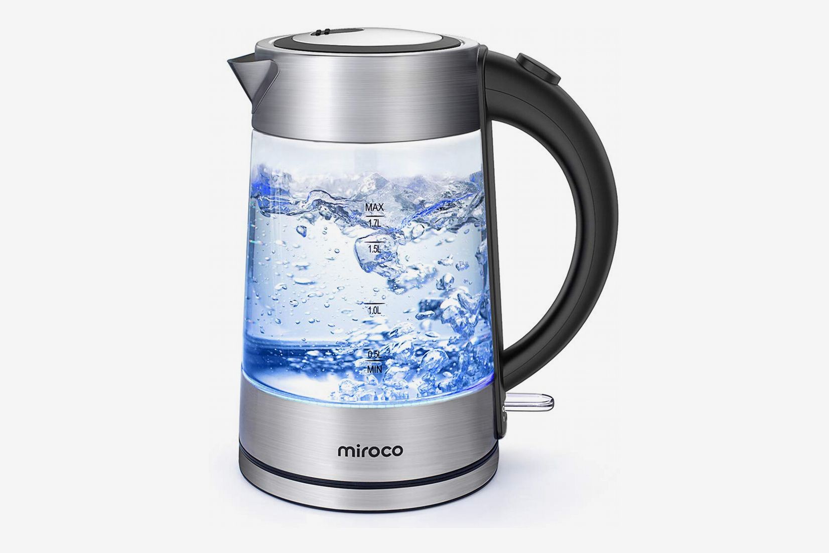 Miroco Electric Kettle 1.5L, 100% Stainless Steel - appliances