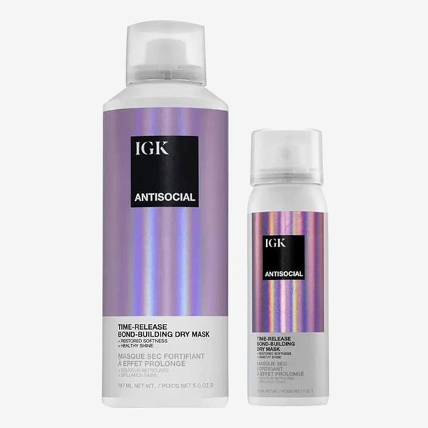 IGK Antisocial Dry Hair Mask Full + Travel Size Set