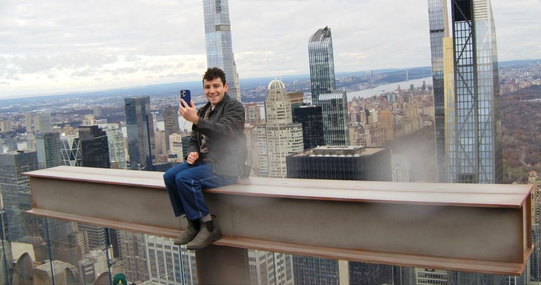 I Spent My Morning on the Beam at Rockefeller Center