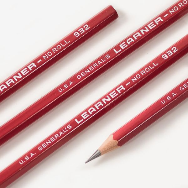 General’s Learner No Roll Jumbo Pencils, 12-Pack