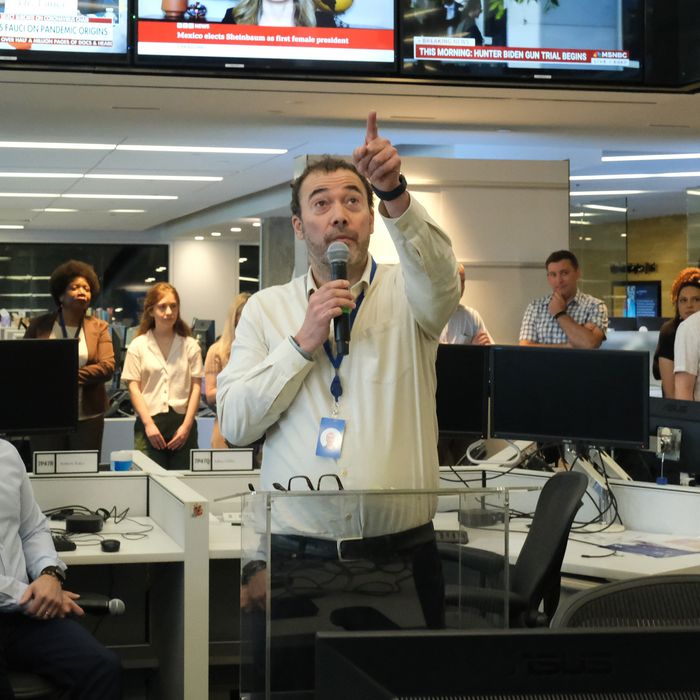 Will Lewis hosting an all-hands meeting at the Washington Post after announcing major shakeups at the publication.