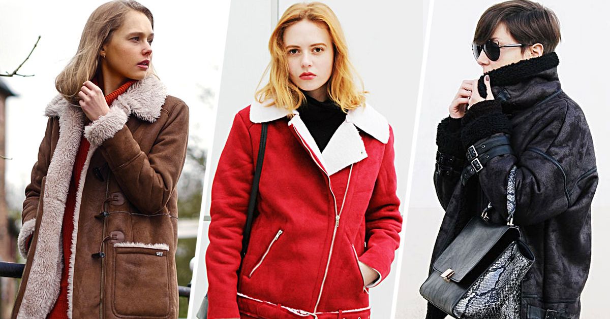 11 Ways to Wear a Shearling Coat This Winter