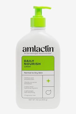 AmLactin Daily Nourish Lotion With 12% Lactic Acid AHA - 14.1 Oz.