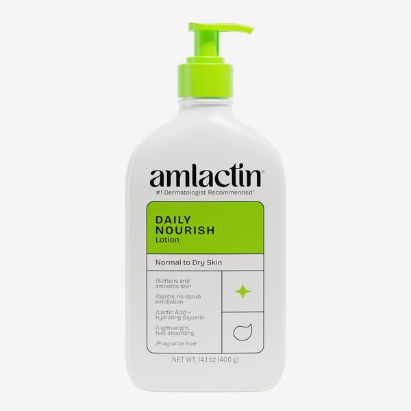 AmLactin Daily Nourish Lotion With 12% Lactic Acid AHA - 14.1 Oz.