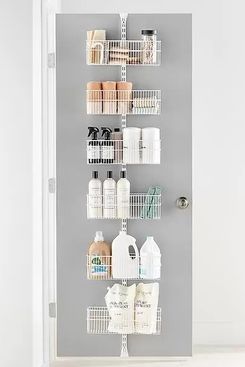 Elfa Utility Large Wire Over-the-Door Rack in White