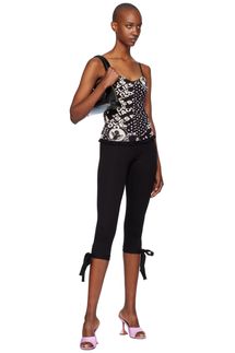 Miaou Black Emma Capri Leggings