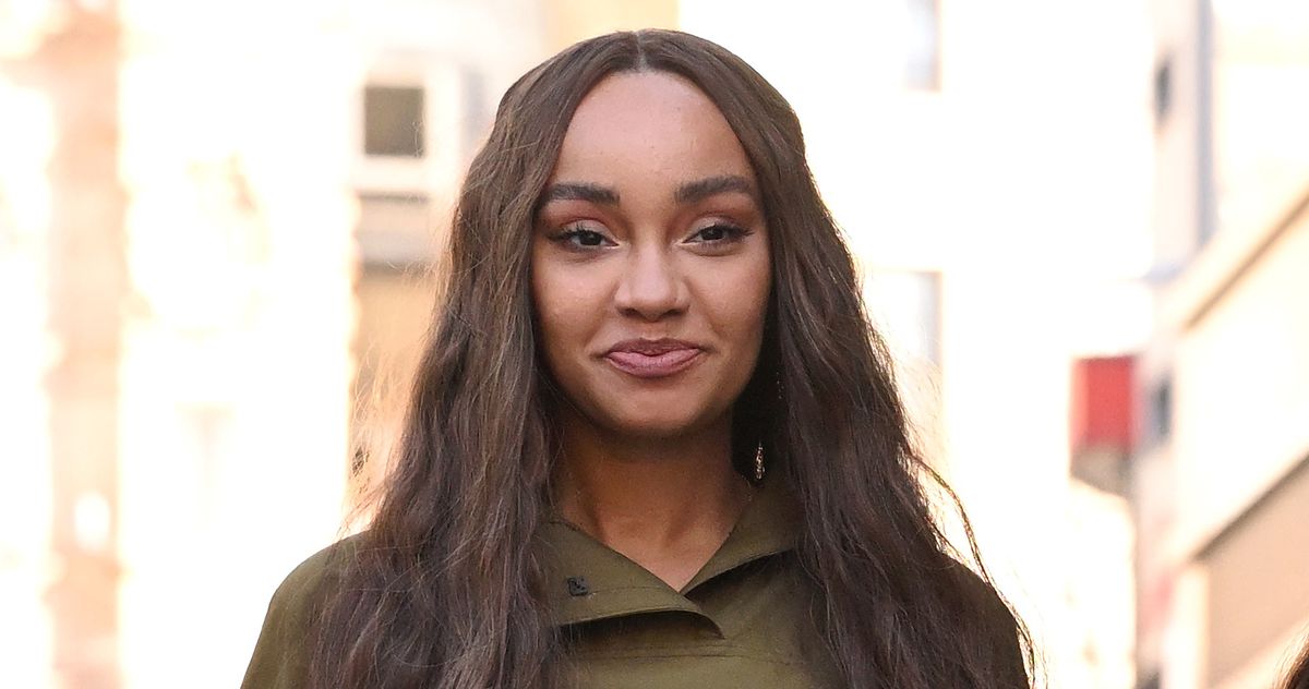 Little Mix's Leigh-Anne Pinnock Rocks Blue Hair on Instagram - wide 11