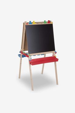 Meeden Easel For Kids, Double-Sided All-In-One Wooden Art Easel, Kids Art  Easel Set With Paper Rolls, Magnetic Easel With Whiteboard & Chalkboard,  Finger Paints, Accessories Easel For Toddlers