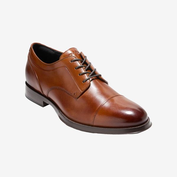 Cole Haan Dean Plain Toe Leather Derby