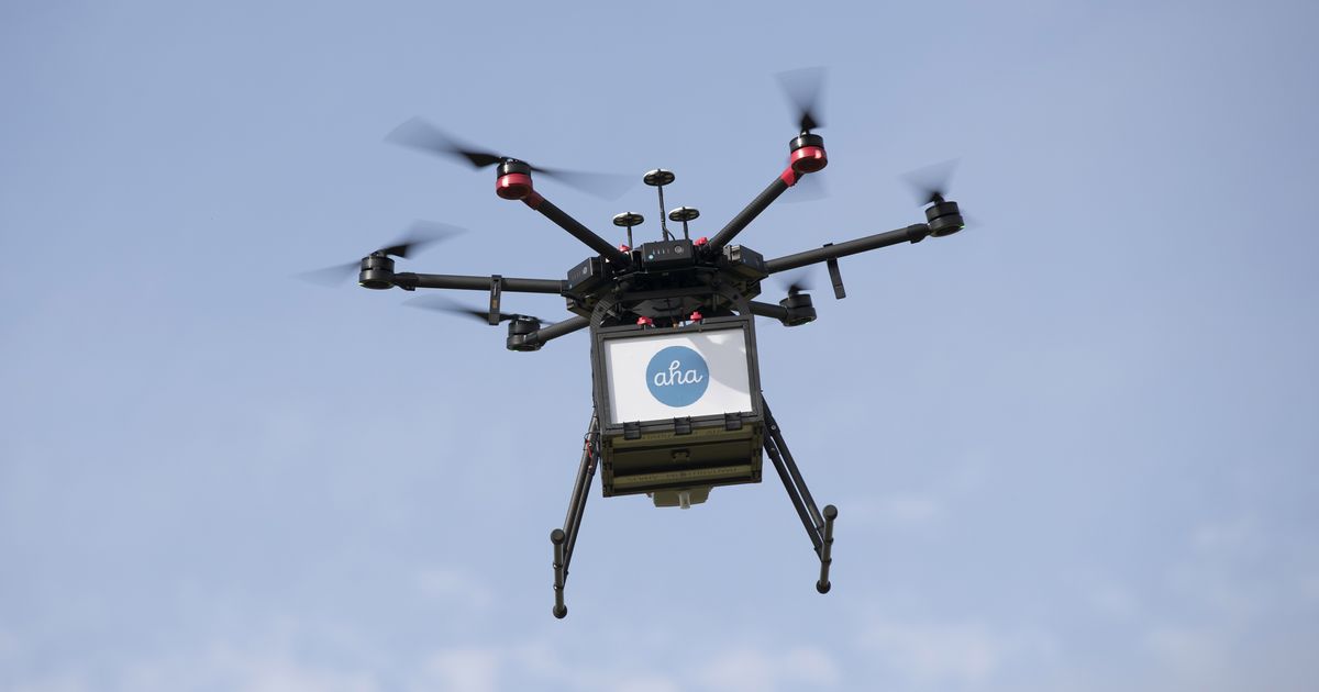 Inside High-Stakes Fight to Deliver Food Drones