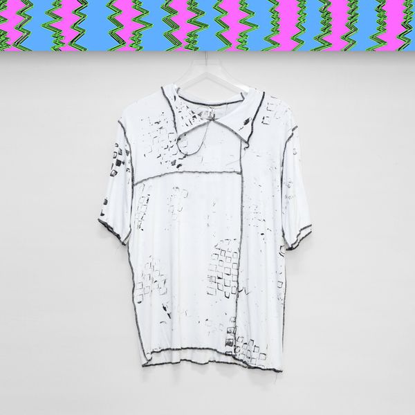 Nicole Van Vuuren Stepped On Polo Tee White