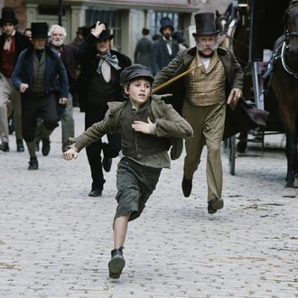 BARNEY CLARK stars as OLIVER in Roman Polanski's OLIVER TWIST