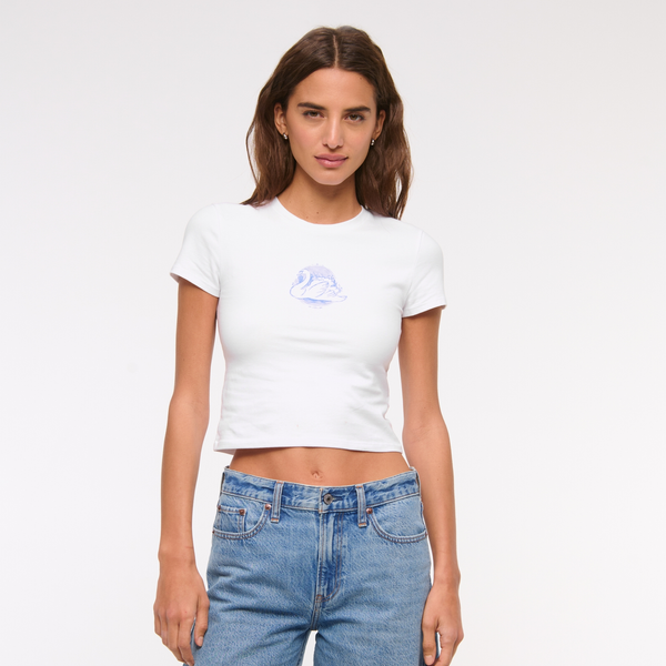 Abercrombie & Fitch Mid Rise Jort