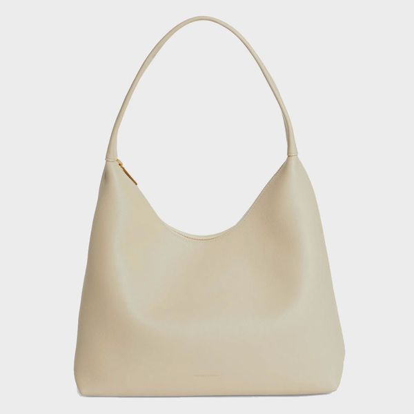 Mansur Gavriel Candy Pebbled Leather Shoulder Bag