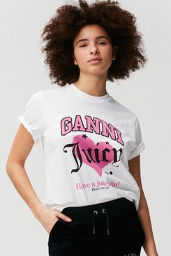 Ganni x Juicy Couture Please Recycle Tee