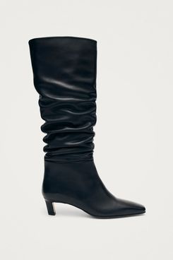 Alohas Kalila Black Leather Boots