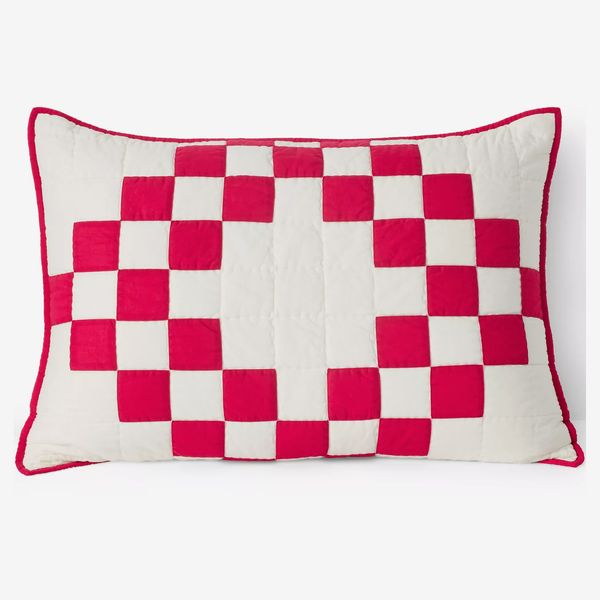 Lands' End Irish Chain Quilt Sham