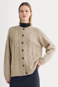 Everlane Cloud Cable Cardigan