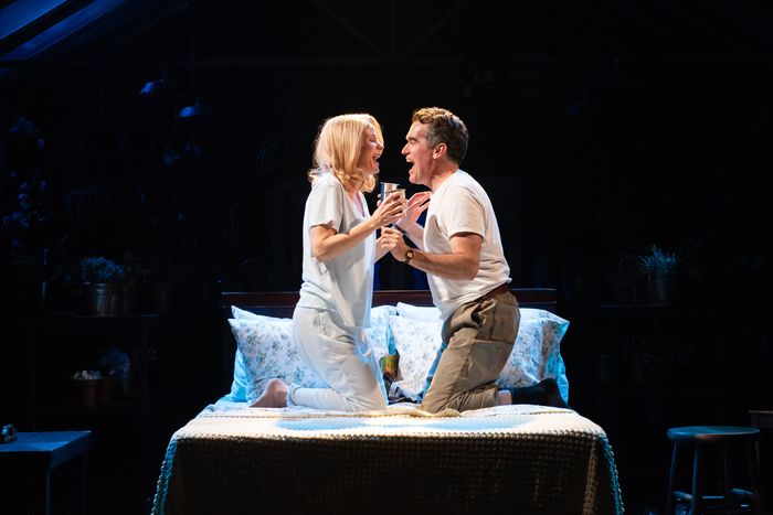 Kelli O'Hara and Brian d'Arcy James in Days of Wine and Roses.