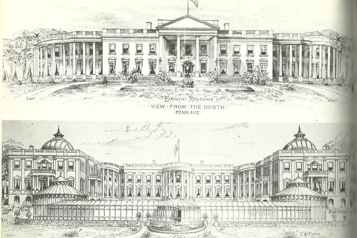 The Benjamin Harrison administration had even more grandiose expansion plans.