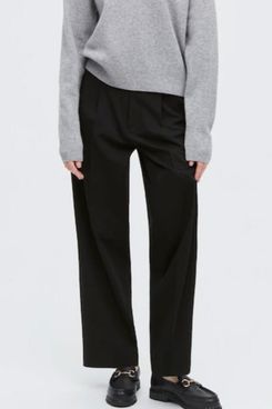 Uniqlo Wide-Fit Pleated Pants